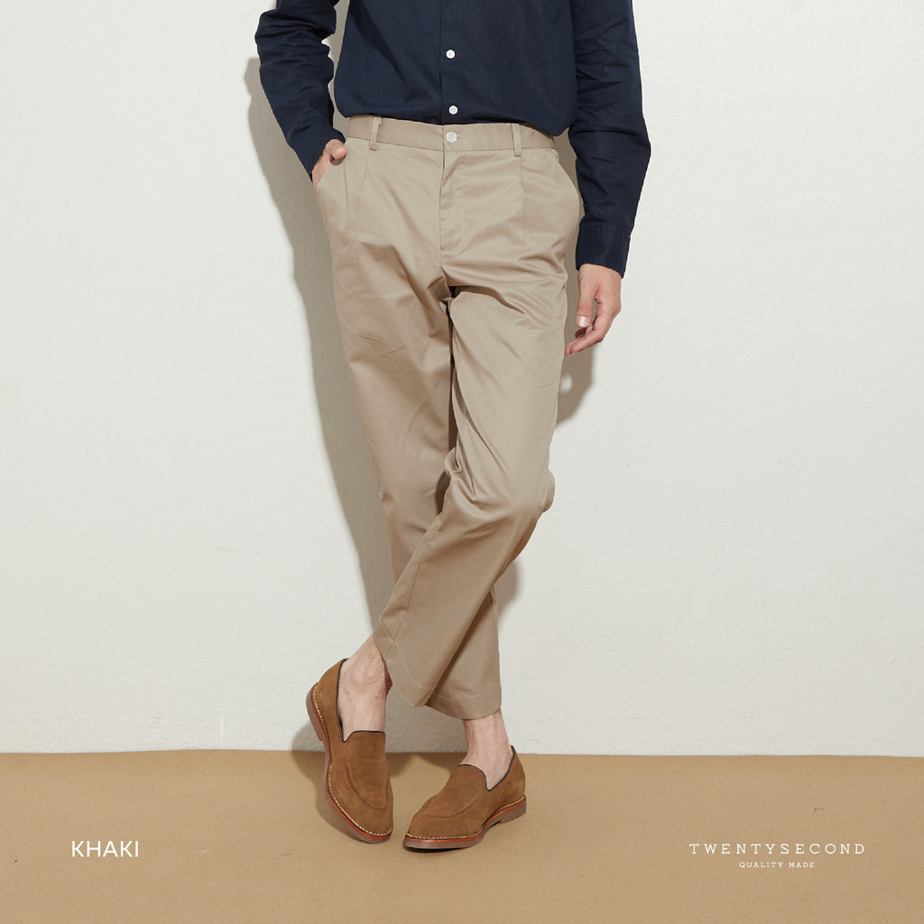 COLE STRETCH PANTS - KHAKI