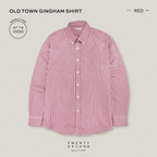 OLD TOWN GINGHAM SHIRTS - RED