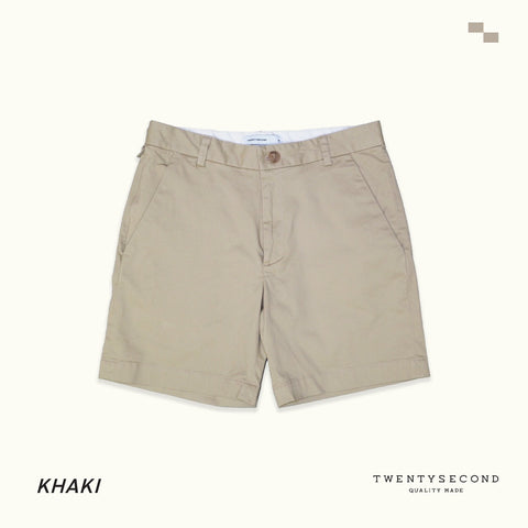 MEL CHINO SHORTS - KHAKI (Extra shorts)