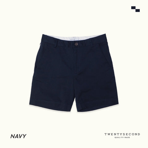 MEL CHINO SHORTS - NAVY (Extra shorts)