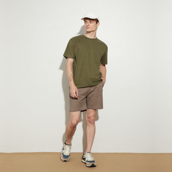 MEL CHINO SHORTS - BROWN (Extra shorts)