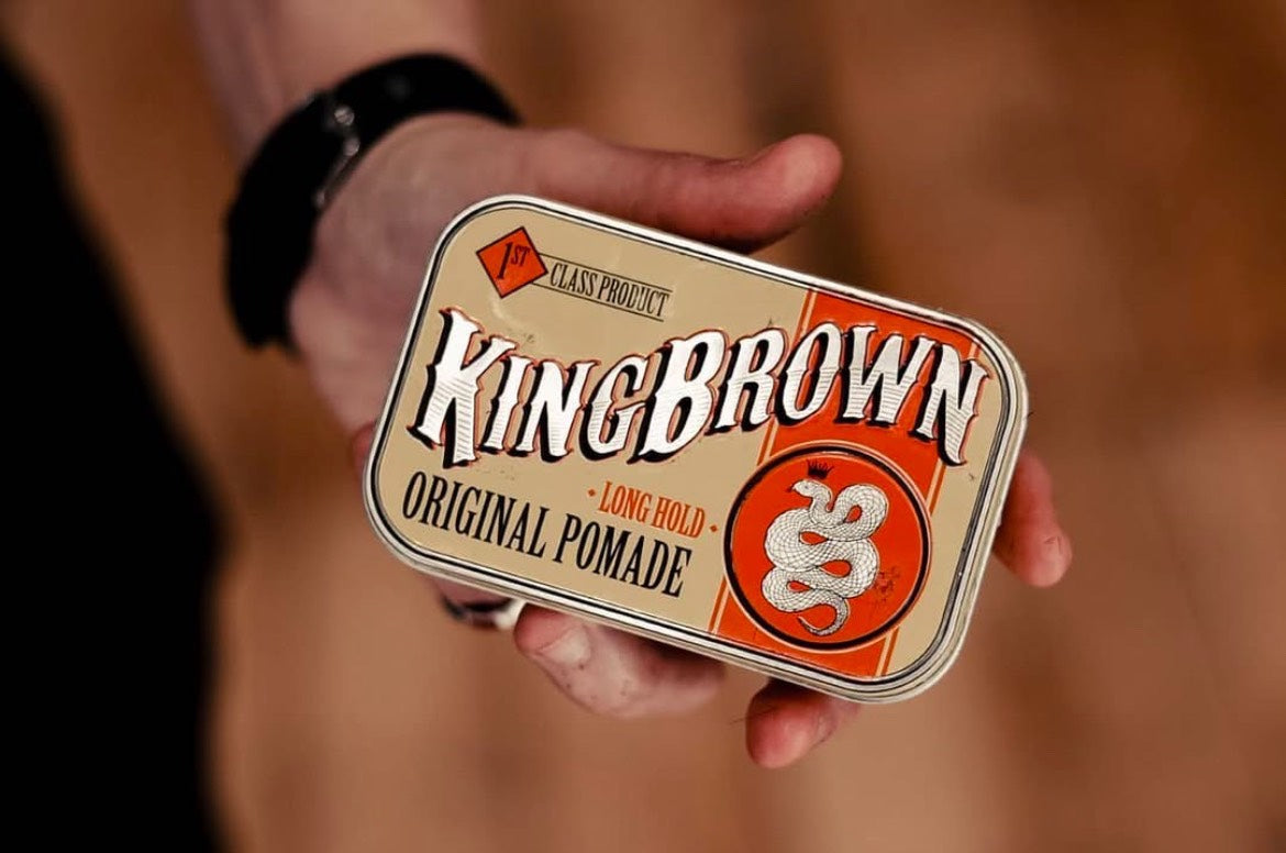 KING BROWN ORIGINAL POMADE - OIL BASED HOLD