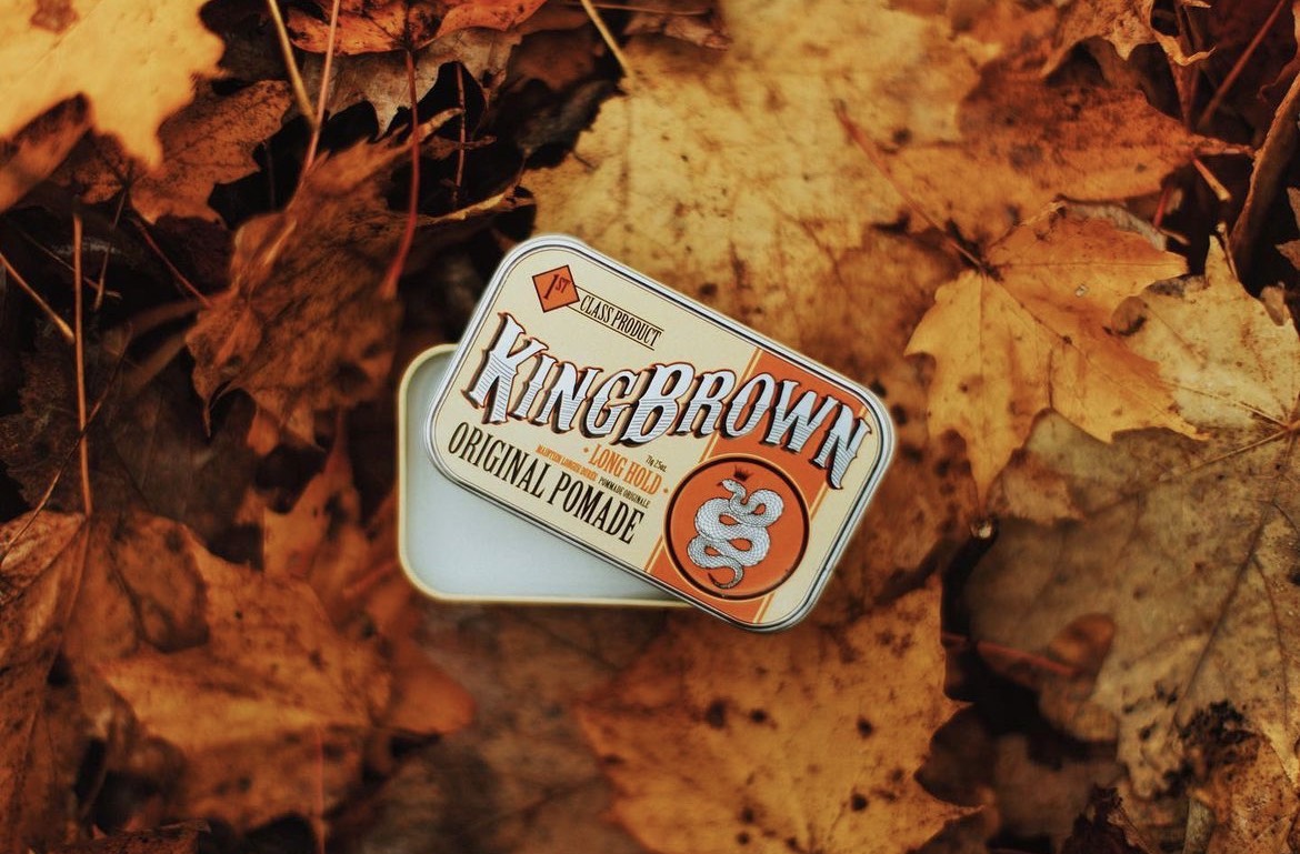 KING BROWN ORIGINAL POMADE - OIL BASED HOLD