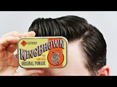 KING BROWN ORIGINAL POMADE - OIL BASED HOLD