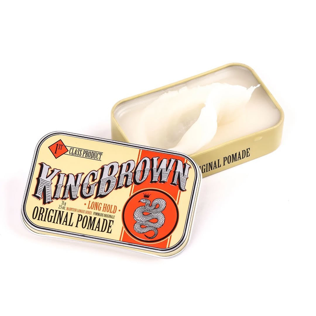 KING BROWN ORIGINAL POMADE - OIL BASED HOLD