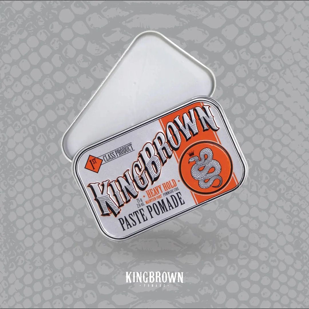 KING BROWN HEAVY HOLD PASTE POMADE