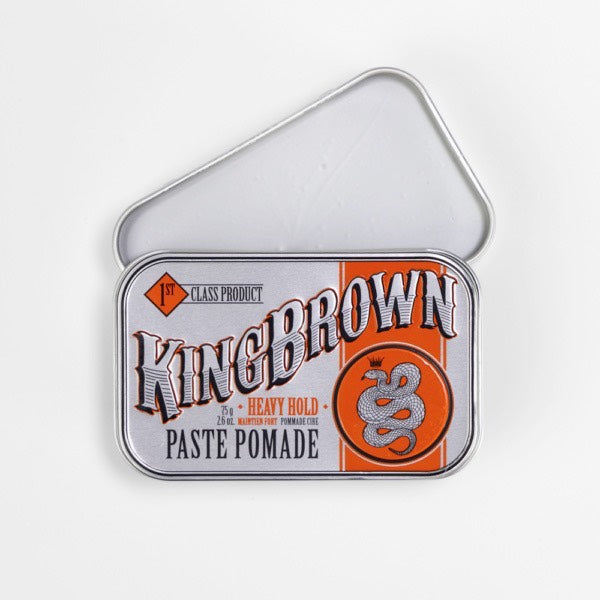 KING BROWN HEAVY HOLD PASTE POMADE
