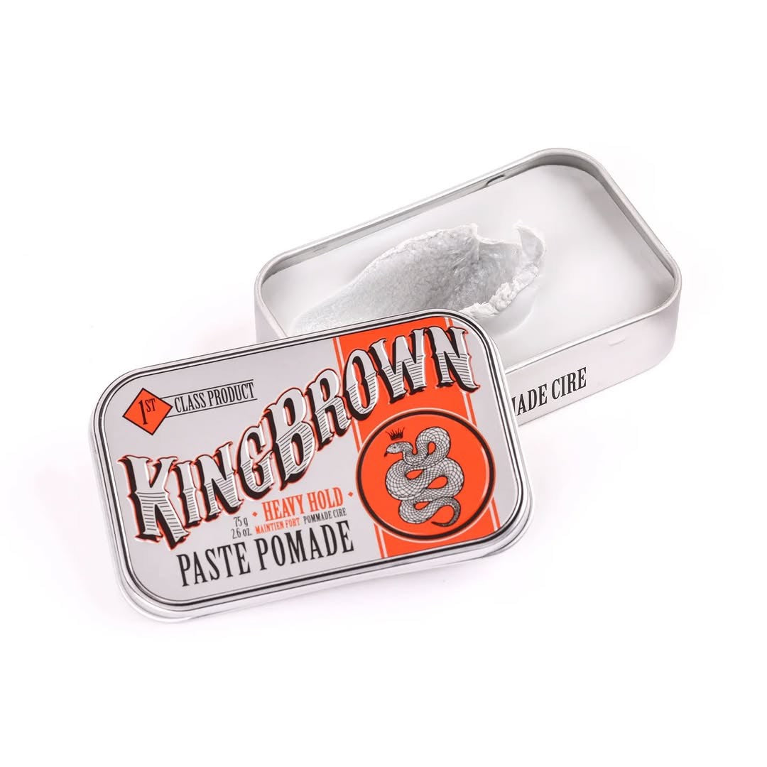 KING BROWN HEAVY HOLD PASTE POMADE