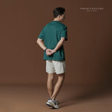 BOB NYLON SHORTS - BEIGE