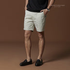 HARVEY CHINO SHORTS - BEIGE
