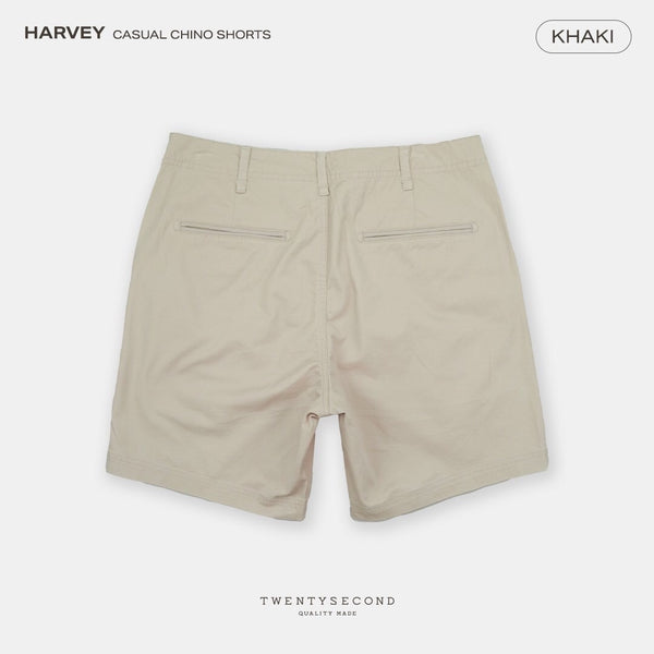 HARVEY CHINO SHORTS - KHAKI