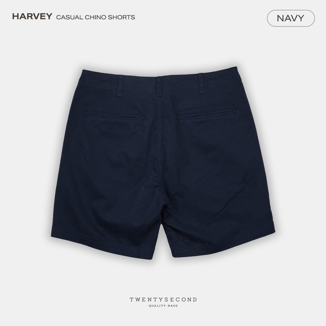 HARVEY CHINO SHORTS - NAVY
