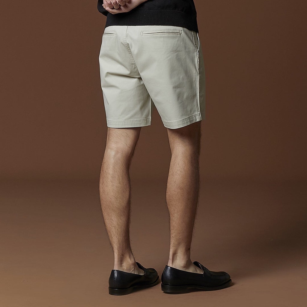 HARVEY CHINO SHORTS - BEIGE