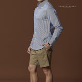 ARDEN PLEATED SHORTS - KHAKI