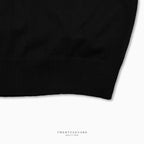 SHELBY KNIT TEE - BLACK