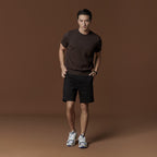 SHELBY KNIT TEE - MOCHA