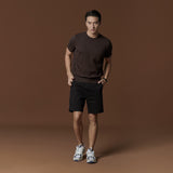 SHELBY KNIT TEE - MOCHA