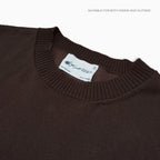 SHELBY KNIT TEE - MOCHA