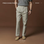 FRED CHINO PANTS - KHAKI