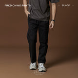 FRED CHINO PANTS - BLACK