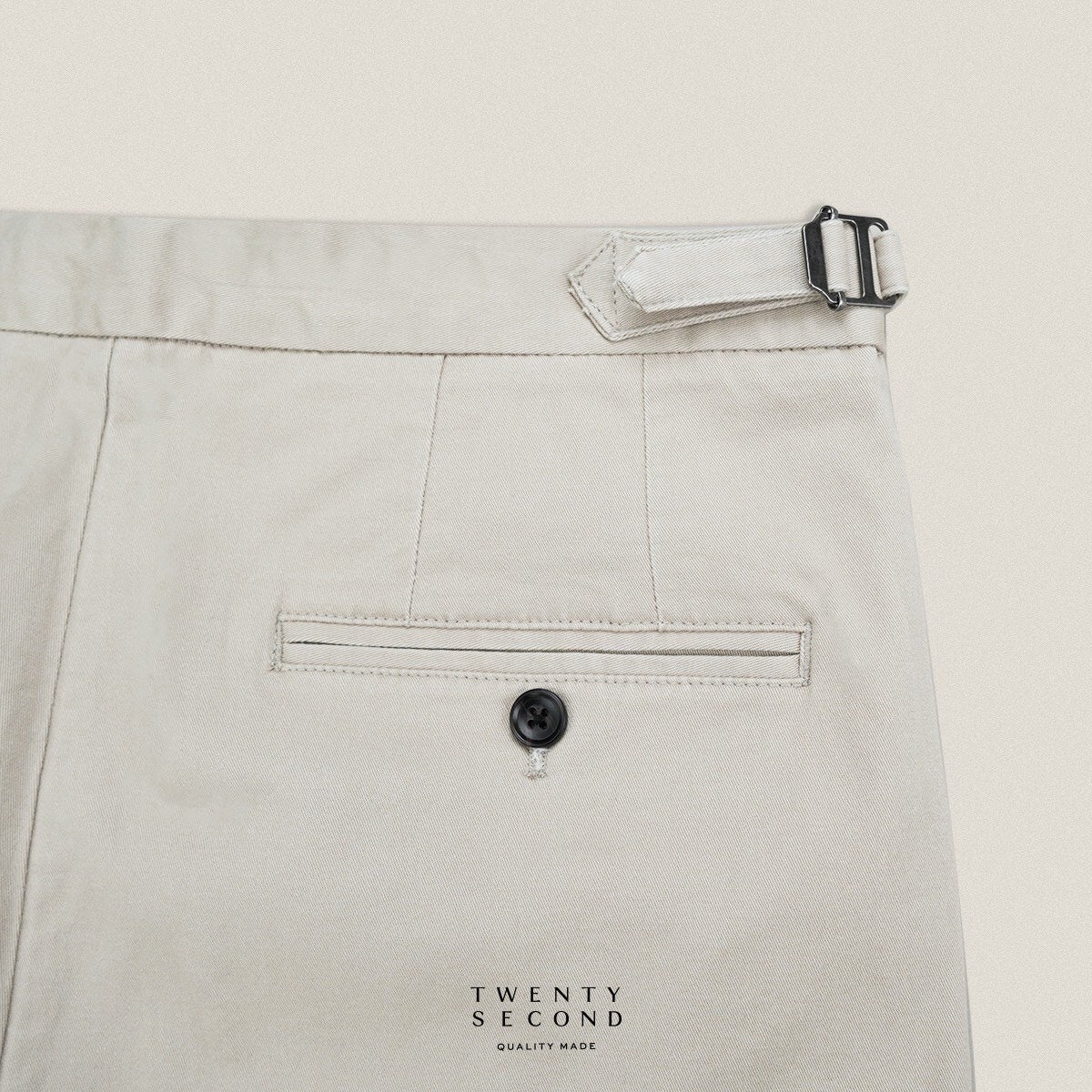 FRED CHINO PANTS - KHAKI