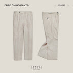 FRED CHINO PANTS - KHAKI