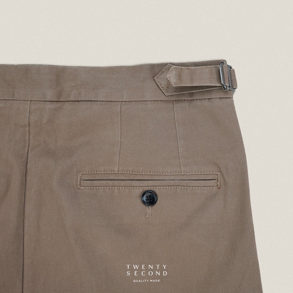 FRED CHINO PANTS - BROWN