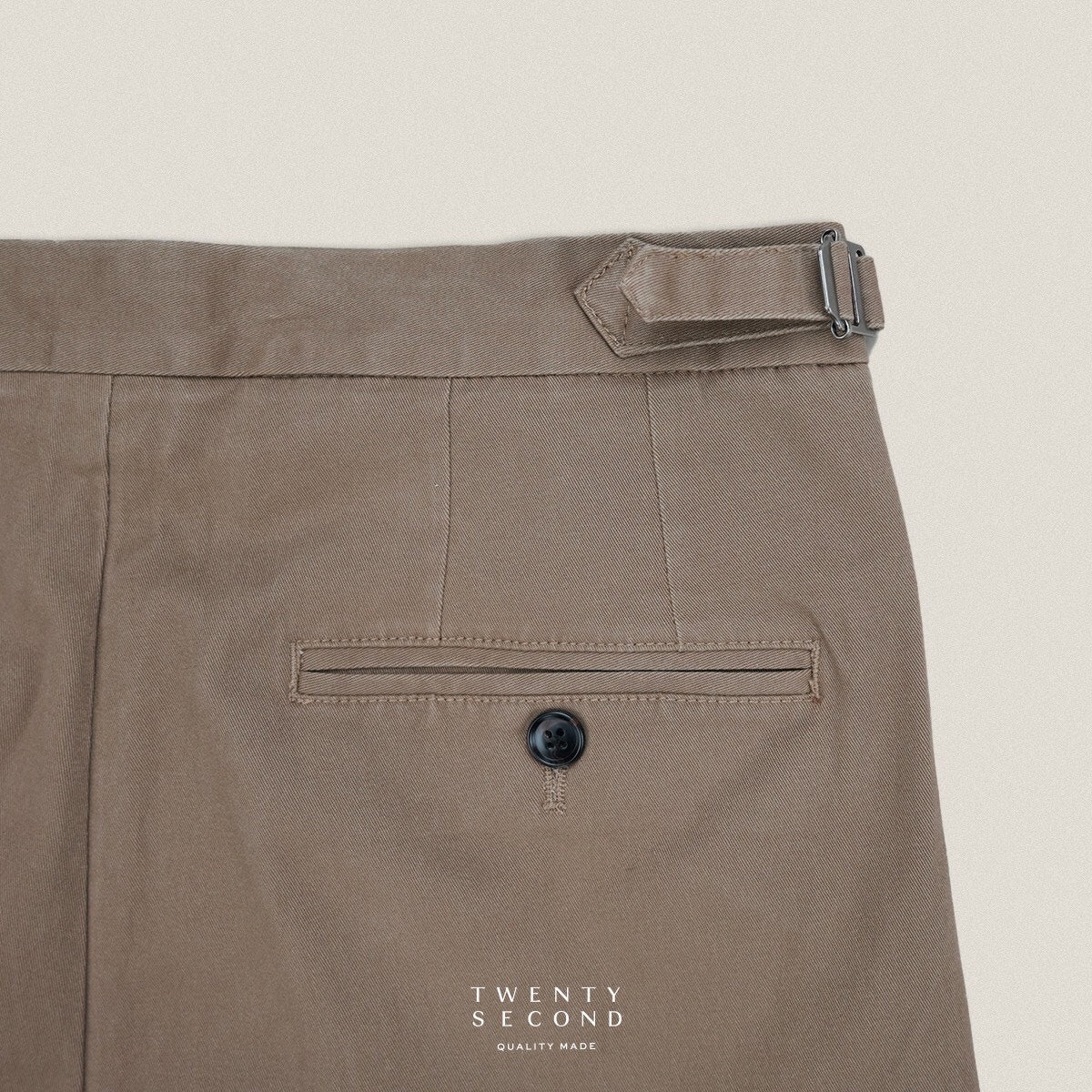 FRED CHINO PANTS - BROWN