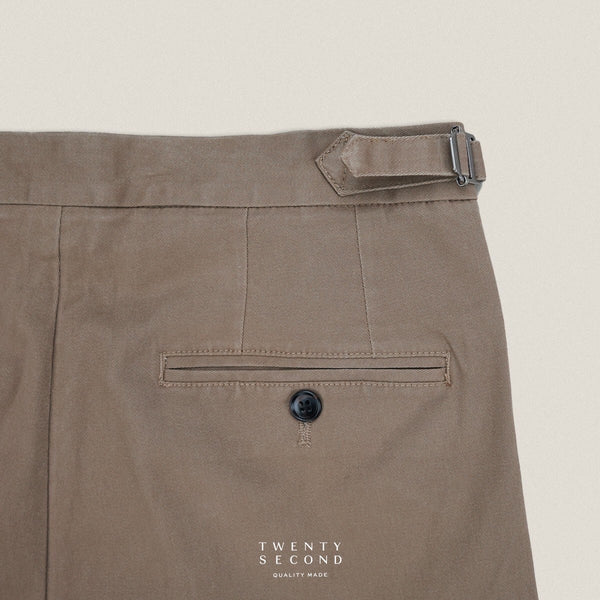 FRED CHINO PANTS - BROWN