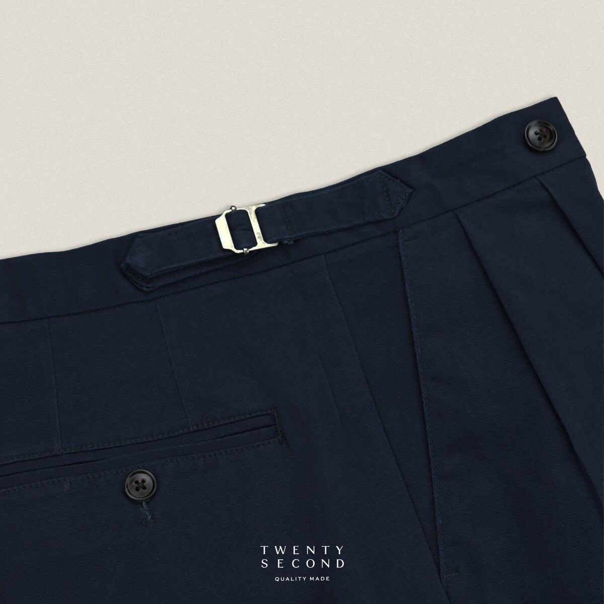 FRED CHINO PANTS - NAVY