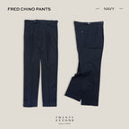 FRED CHINO PANTS - NAVY