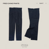 FRED CHINO PANTS - NAVY