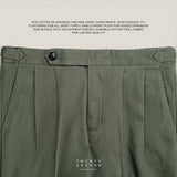 FRED CHINO PANTS - OLIVE