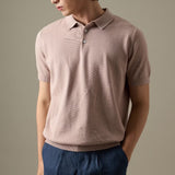 NICO KNIT POLO - PINK