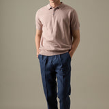 NICO KNIT POLO - PINK