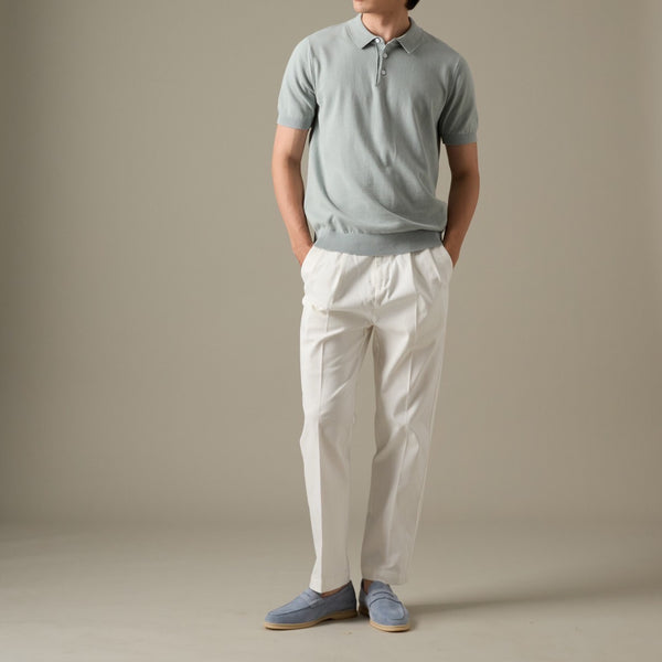 NICO KNIT POLO - GREEN