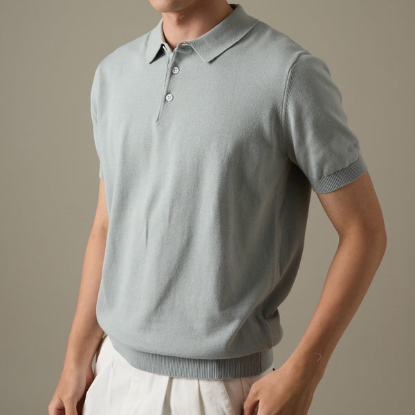 NICO KNIT POLO - GREEN