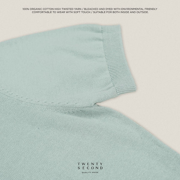 NICO KNIT POLO - GREEN