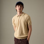 NICO KNIT POLO - YELLOW