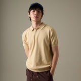 NICO KNIT POLO - YELLOW