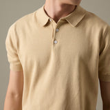 NICO KNIT POLO - YELLOW