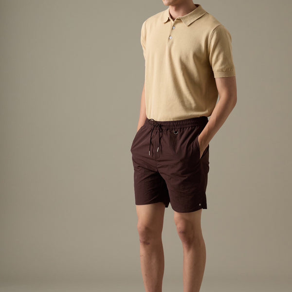 NICO KNIT POLO - YELLOW