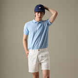 NICO KNIT POLO - BLUE