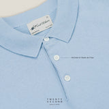 NICO KNIT POLO - BLUE