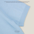 NICO KNIT POLO - BLUE
