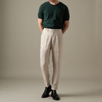 CARSON KNIT TEE - GREEN