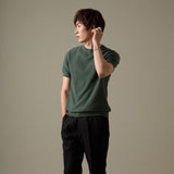 BRANDON KNIT TEE - GREEN
