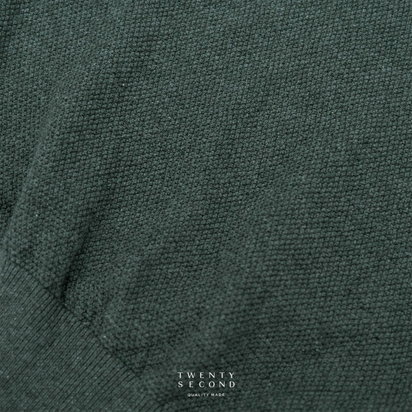 BRANDON KNIT TEE - GREEN