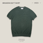 BRANDON KNIT TEE - GREEN