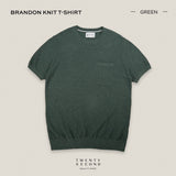 BRANDON KNIT TEE - GREEN